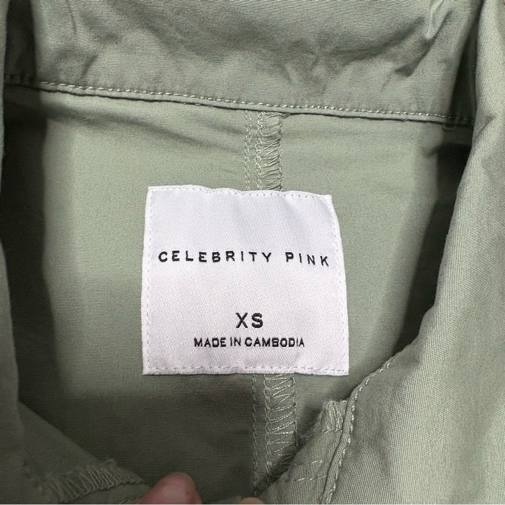 Celebrity Pink Women’s Light Green Jumpsuit - Picture 7 of 11